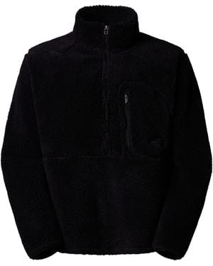The North Face Extreme Pile 2 Quarter Zip Fleece - Black