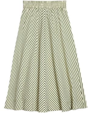 Albaray Stripe Skirt - Green