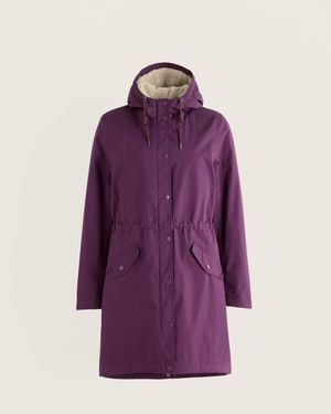 Seasalt Cornwall Plant Hunter 2 Coat - Purple