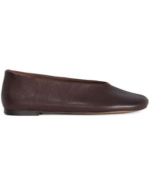 Dune Highway Ballet Pumps - Brown