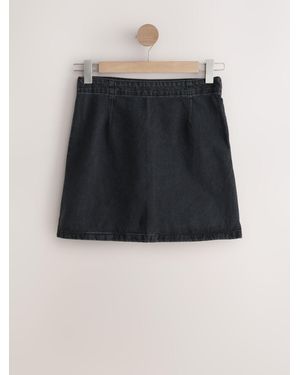 Next Mini Denim Skirt - Black
