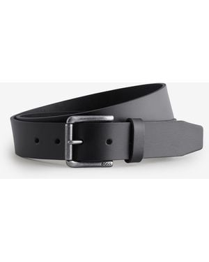 BOSS Joris Logo Belt - Black