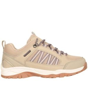 Mountain Warehouse Path Waterproof Walking Shoes - Natural