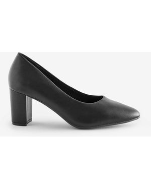 JD Williams Super Comfort Flexible Court Shoes - Black
