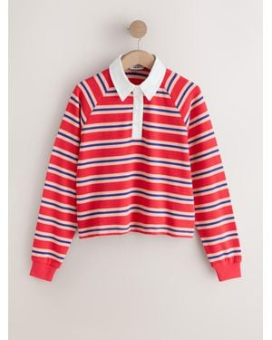 Next Long Sleeve Collared Rugby Polo Top