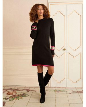 Love & Roses Petite Cozy Sweater Dress - Natural