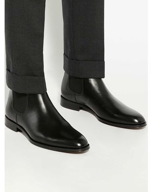 Dune Manson Premium Chelsea Boots - Black