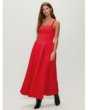 Next Occasion Cinched Waist Maxi Dress - Red