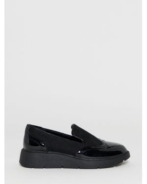 JD Williams Wide Fit Slip On Loafers - White