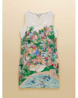 Joules Delphine Shift Dress - Blue