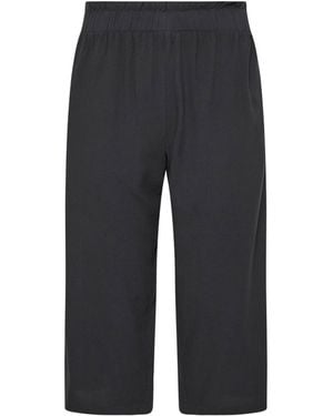 PixieGirl Petite Pixiegirl Petite Acid Wash Cropped Pants - Blue