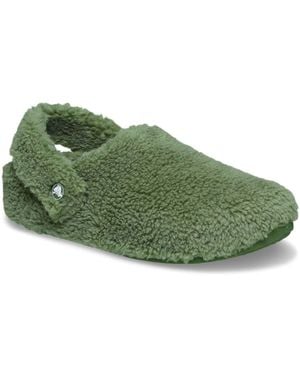 Crocs™ Classic Cozy Slippers - Green