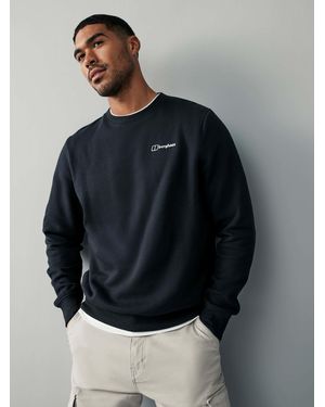 Berghaus Logo Fl Crew Sweatshirt - Blue