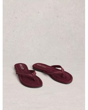 White Stuff Stuff Bay Sandals - Purple
