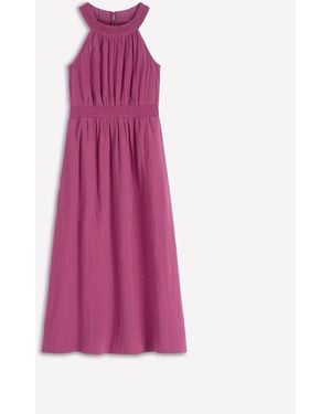 Boden Daphne Double Cloth Dress - Pink