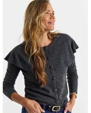 JD Williams Cape Detail Cardigan - Blue
