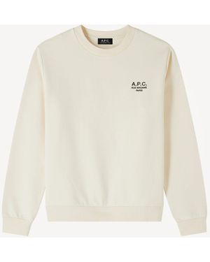 A.P.C. A. P.C. Rue Madame Standard Sweatshirt - White