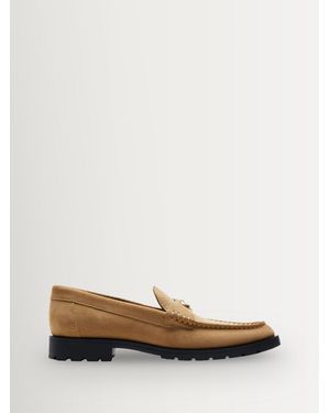 COACH Jocelyn Veloursleder Loafers - Weiß