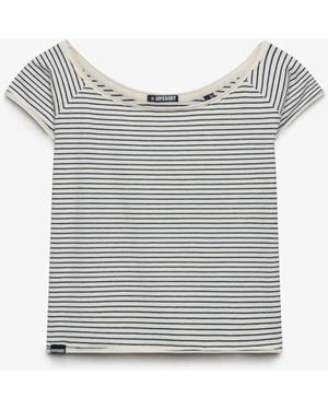 Superdry Athletic Essentials Ruched Top - Grey