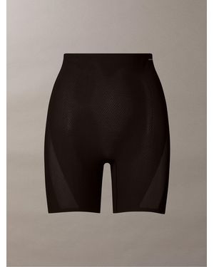 Calvin Klein Sculpted Shapewear Shorts - Black