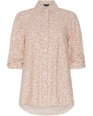 M Com Tab Sleeve Shirt - Natural