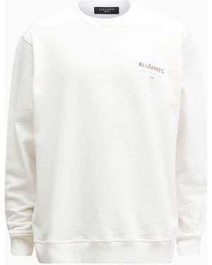 AllSaints Allsaints Underground Crew Jumper - White