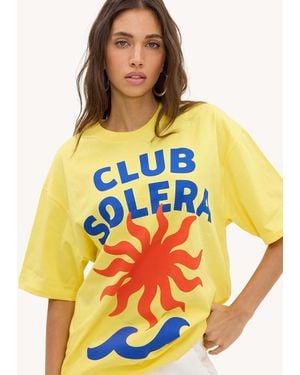 Loavies Sunset Wanderer T-Shirt - Yellow