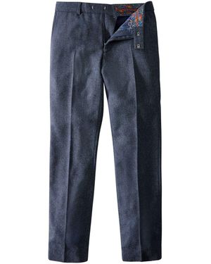 Joe Browns Charming Herringbone Trousers - Blue