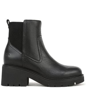 Naturalizer Juni Wide Fit Water Resistant Chelsea Boots - Black