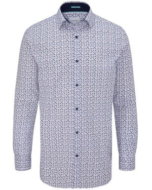 Skopes Tailored Fit Party-Hemd - Blau
