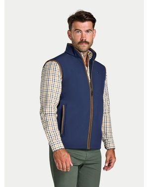 Raging Bull Soft Shell Fleece Gilet - Blue