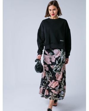 Religion Angelina Tiered Maxi Skirt - Natural