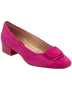 Lotus Wildlederschuhe Mit Niedrigem Blockabsatz - Pink