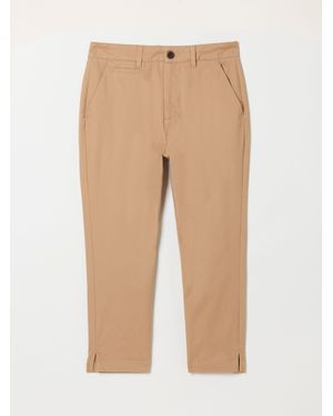 FatFace Fatface Farnham Crop Chino - Natural