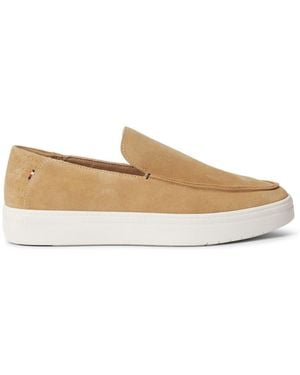 Tommy Hilfiger Lightweight Suede Loafers - White