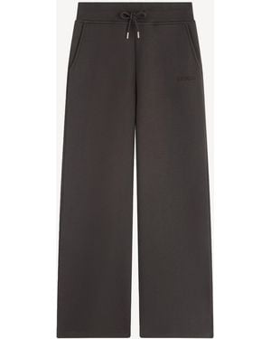 Tala Wide Leg Sweatpants - Black