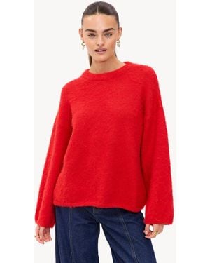 Loavies Fuzzy Wuzzy Jumper - Red