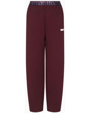 EA7 Regular Fit Joggers - Purple