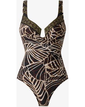Miraclesuit Underwired Escape Tummy Control Swimsuit - Black