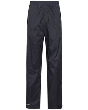Mountain Warehouse Pakka Waterproof Overtrousers - Blue