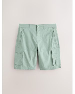 Next Tech Stretch Utility Cargo Shorts - Blue