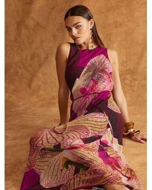 River Island Orchid Printed Maxi Dress - Pink