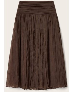 AllSaints Allsaints Asal Maxi Skirt - Brown