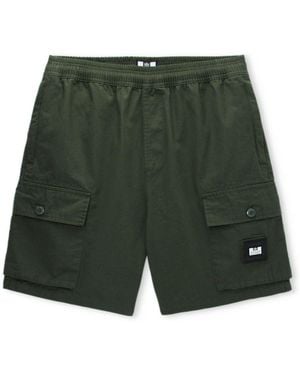 Weekend Offender Scopello Relaxed Cargo Shorts - Green