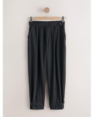 Next N. Premium Barrel Pants - Black