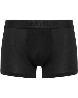 Calvin Klein Sheer Mesh Trunks - Black