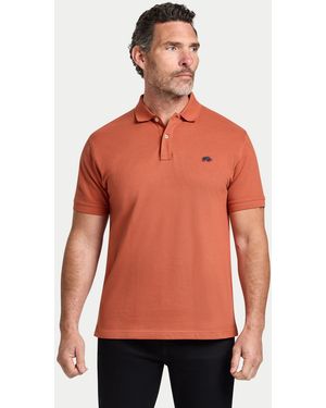 Raging Bull Short Sleeve Classic Polo Shirt - Red