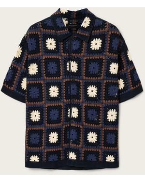 AllSaints Mandon Cardigan - Blue