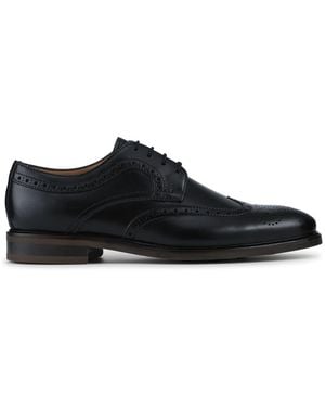 Jones Bootmaker Longwood Derby Brogues - Black