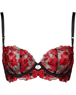 Ann Summers The Hero Bh Ohne Polster Mit Bügel - Rot